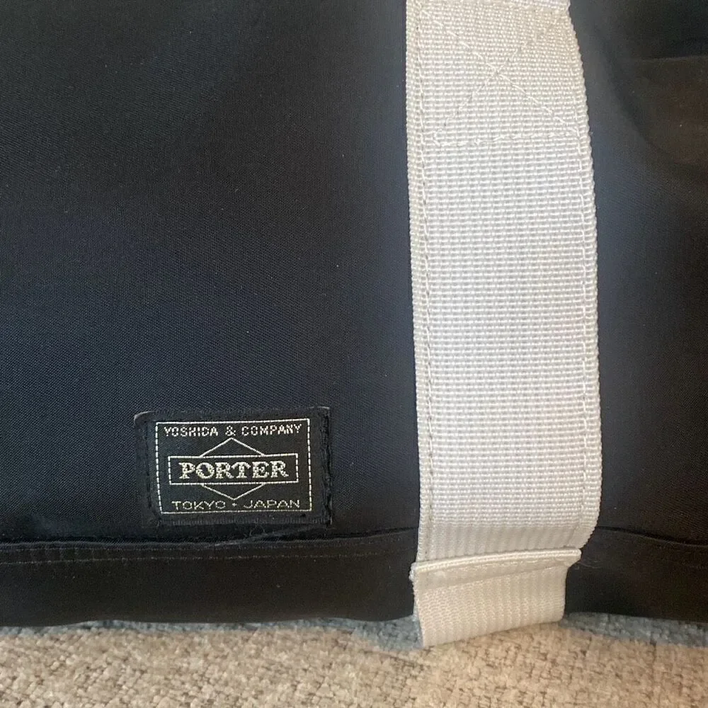 Porter-yoshida &‎ co black nylon duffel bag